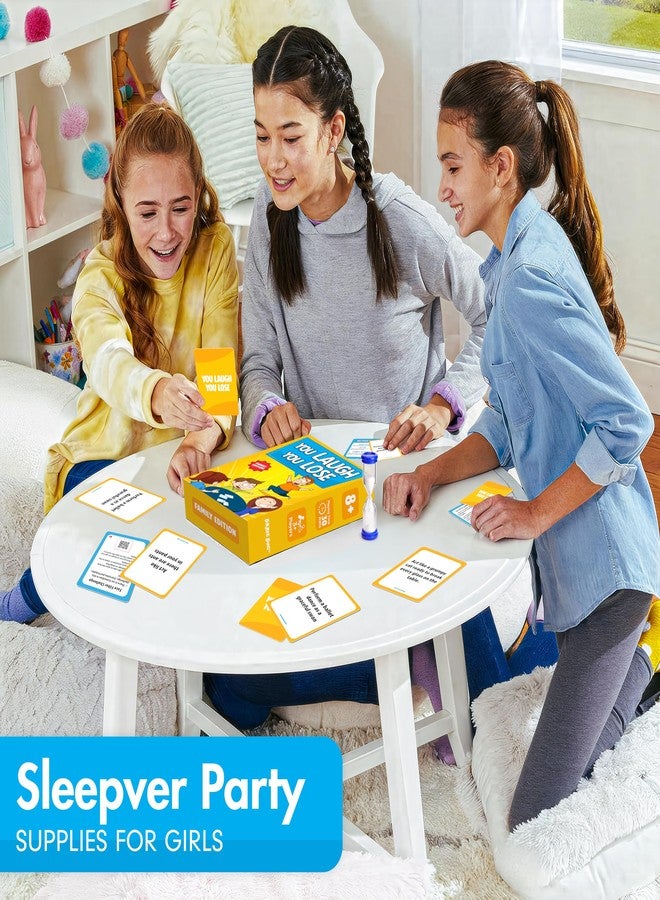 BRAVEBUG You Laugh You Lose Game - Funny Charades Kids Games - Board Games for Kids & Teens - Try Not to Laugh Challenge - Sleepover Party Supplies for Girls, Birthday Game for Family, Kids & Girls - Image 3